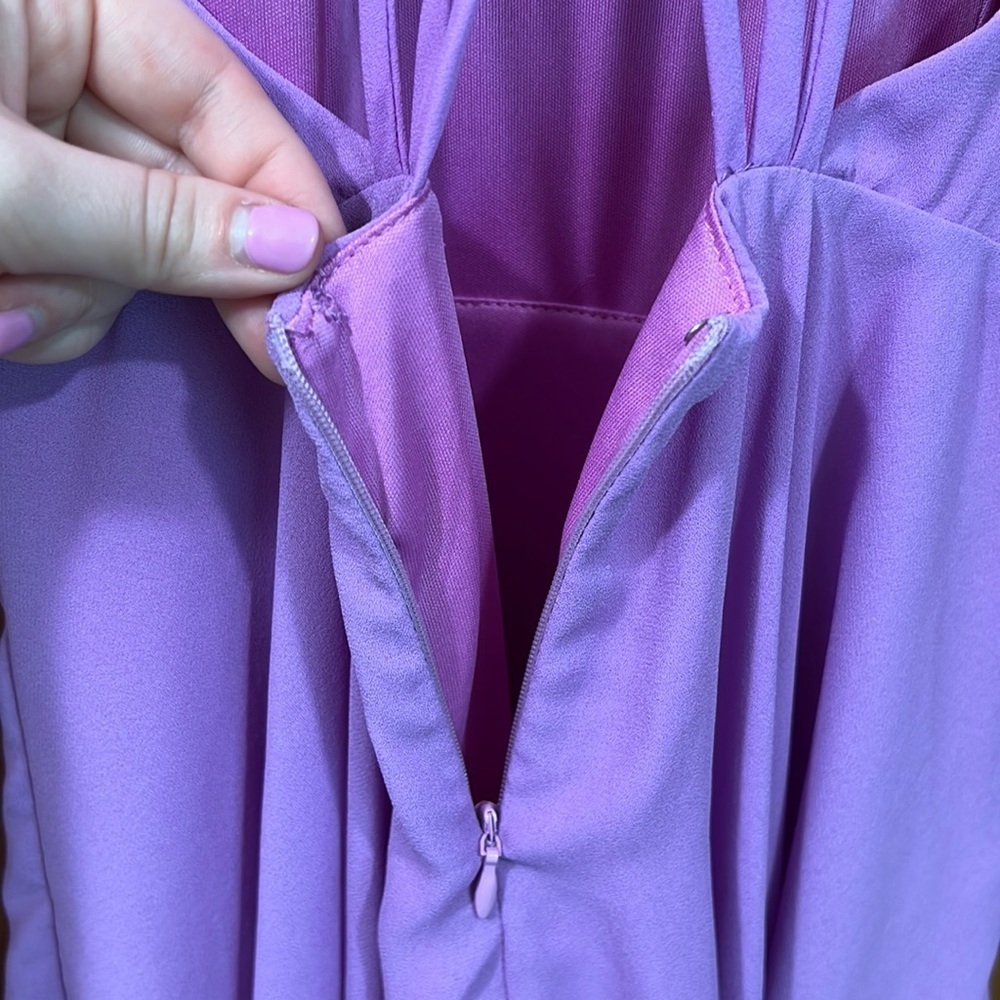 Lulu’s Strappy Together Orchid Purple Dress - Picture 7 of 9